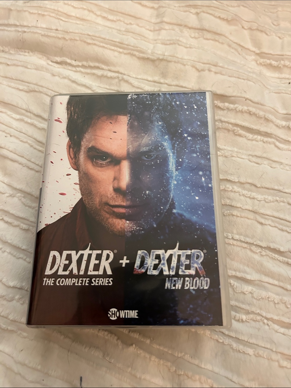 Dexter + Dexter: New Blood The Complete Series DVD - Dual Tone Cover